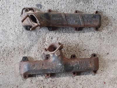 Ford FE uitlaatspruitstukken