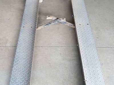 1973-1987 Chevrolet/GMC Pick-up alu treeplanken met steunen