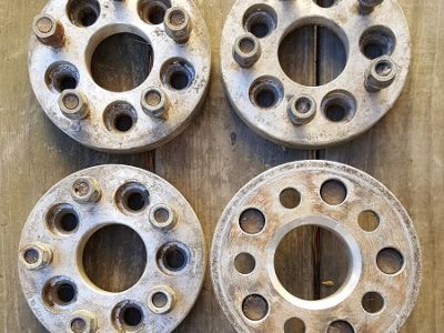 Wiel ombouwset. Van 5x100 naar 5x108.