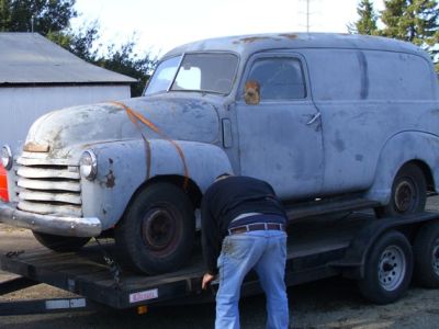 Chevrolet 3100 paneltruck 1947